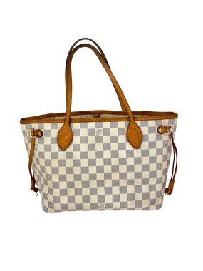 Louis Vuitton Neverfull PM Damier Azur Tote Bag